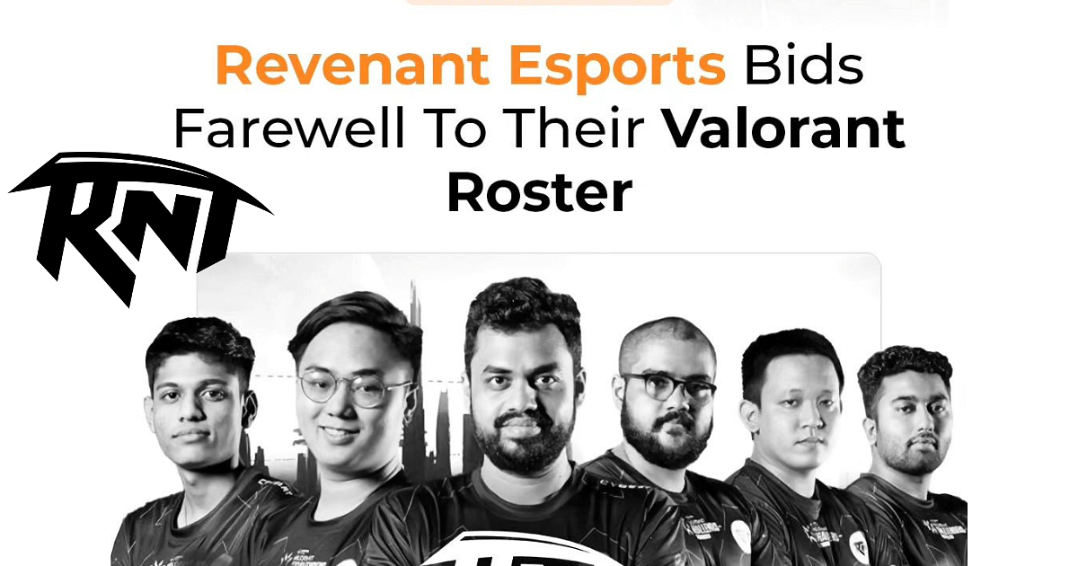 Revenant Esports Bids Farewell To Its Valorant Roster